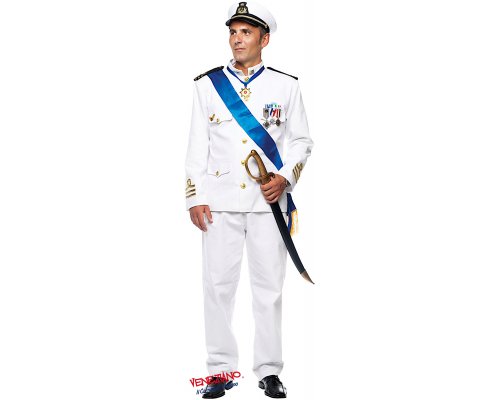 Costume di carnevale UFFICIALE DI MARINA